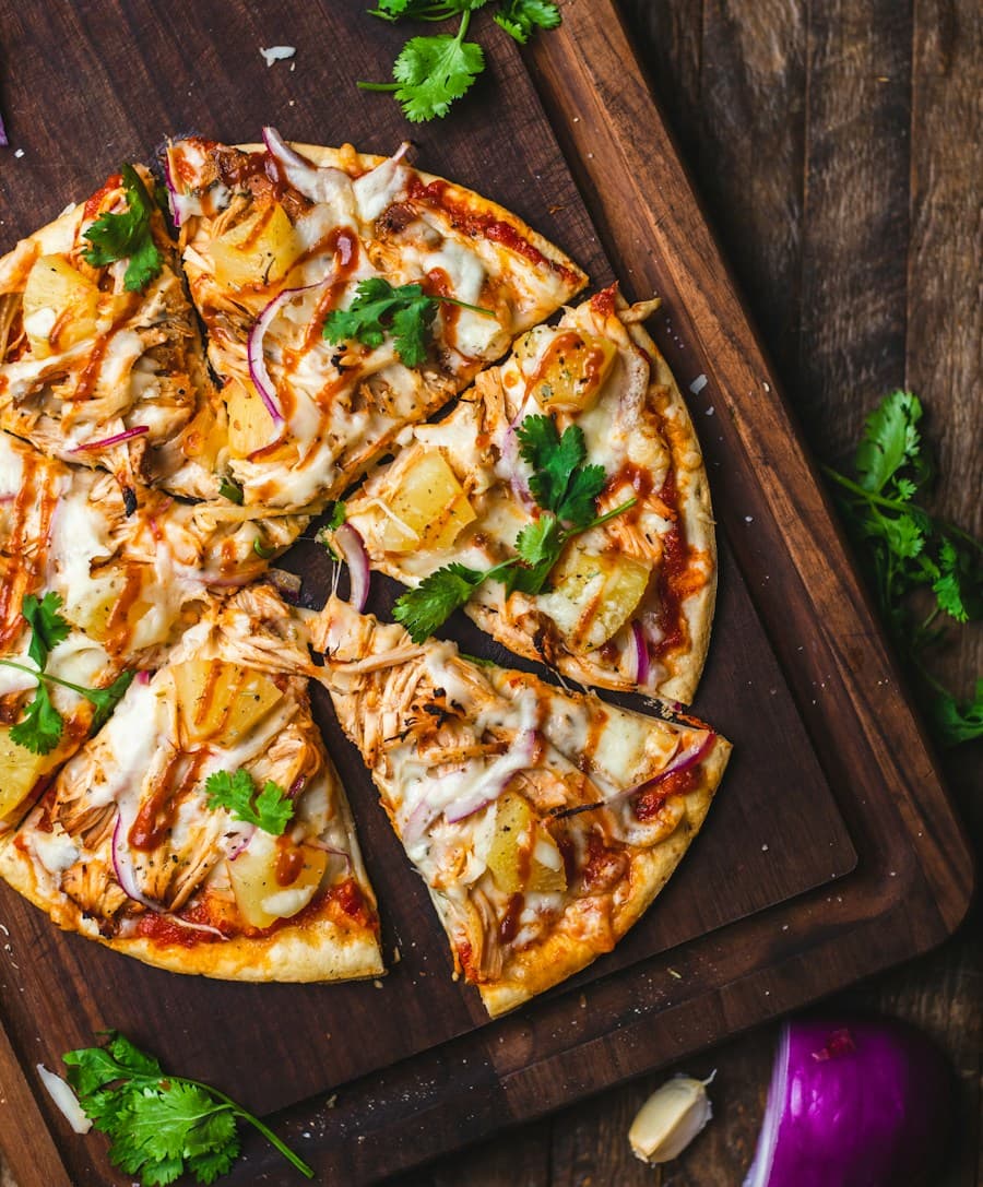 Pizza to share around the table